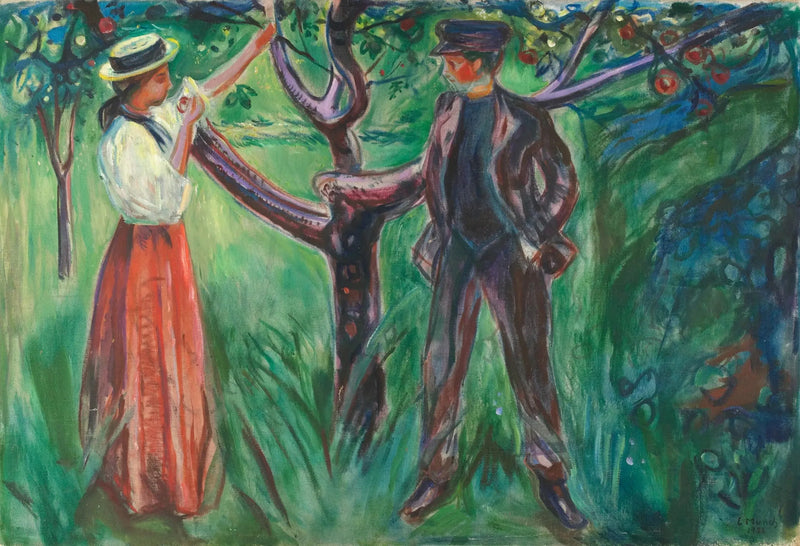 Adão e Eva - Edvard Munch