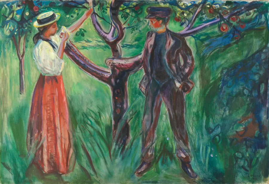 Adão e Eva - Edvard Munch