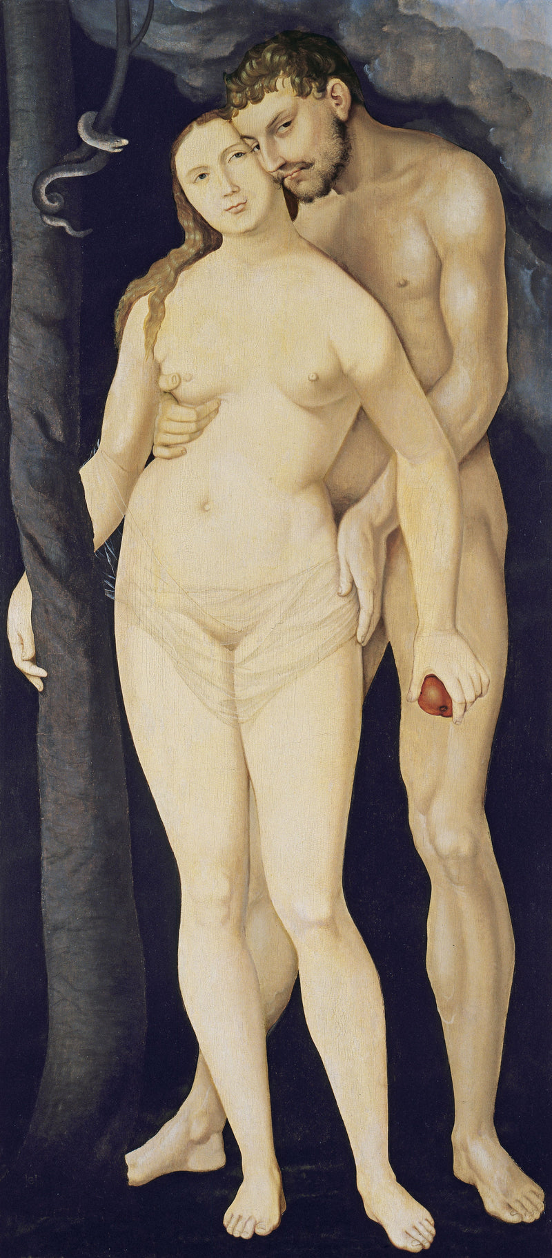 Adão e Eva. - Hans Baldung Grien