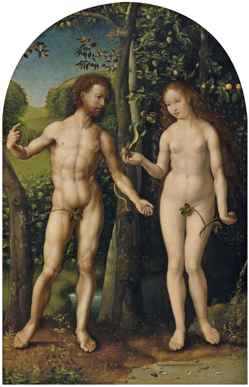 Adão e Eva - Jan Gossaert