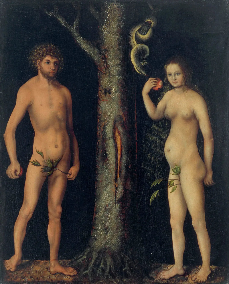 Adão e Eva - Lucas Cranach, o Velho