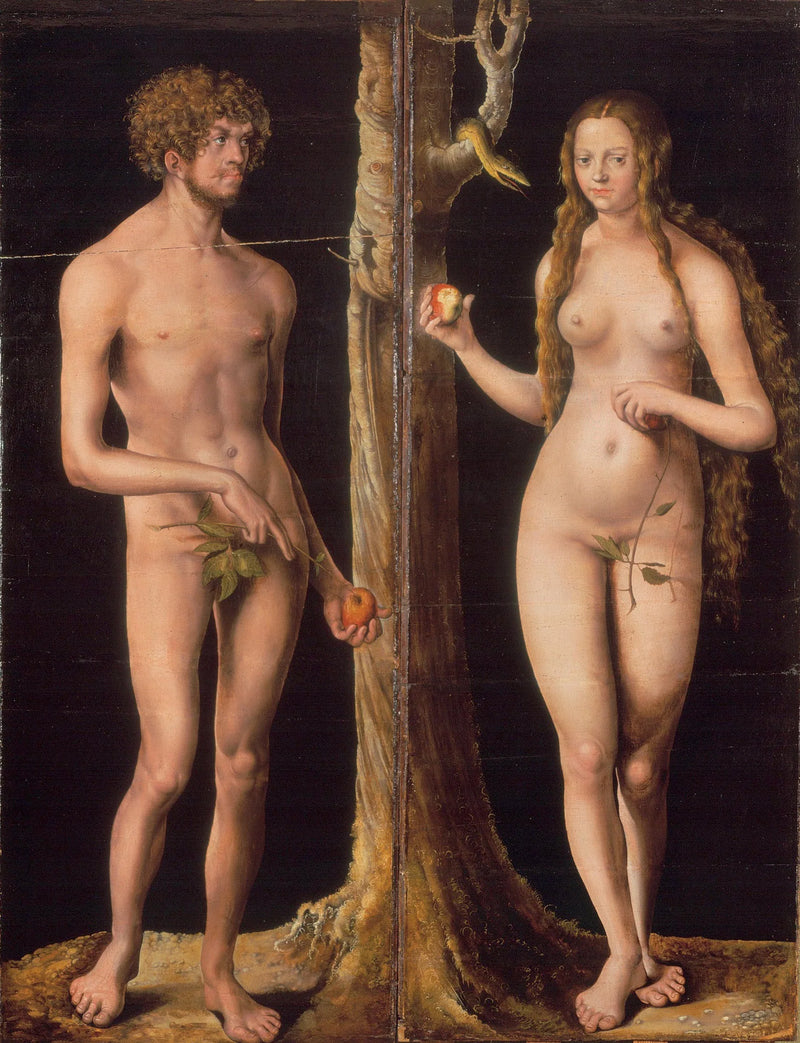 Adam e Eva - Lucas Cranach, o Velho