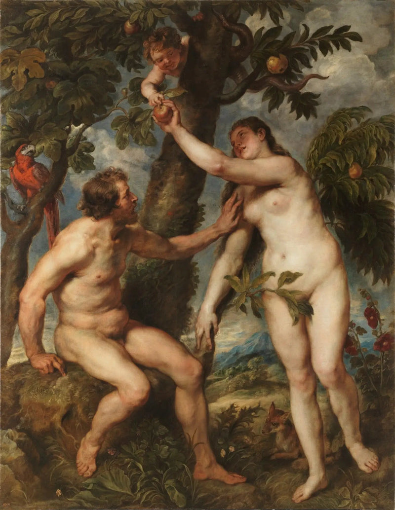 Adão e Eva - Peter Paul Rubens