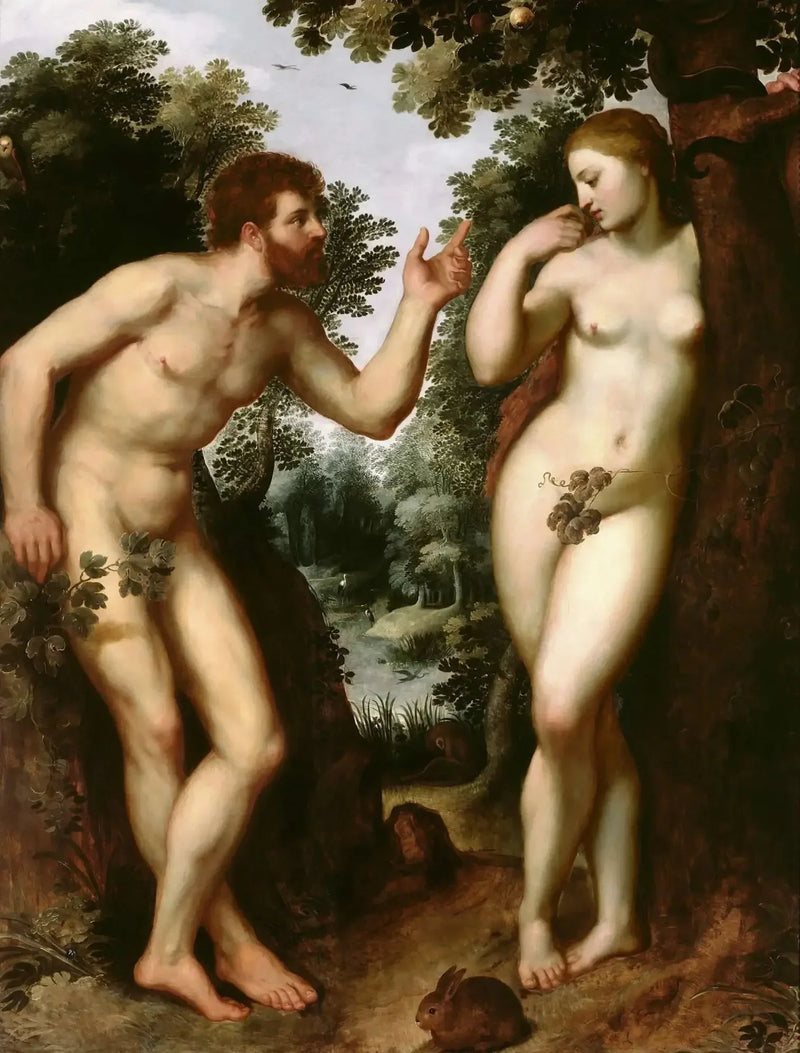 Adão e Eva - Peter Paul Rubens