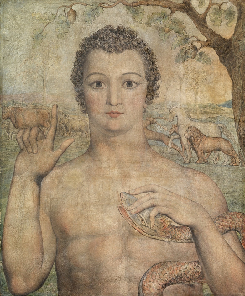 Adam chama os animais - William Blake