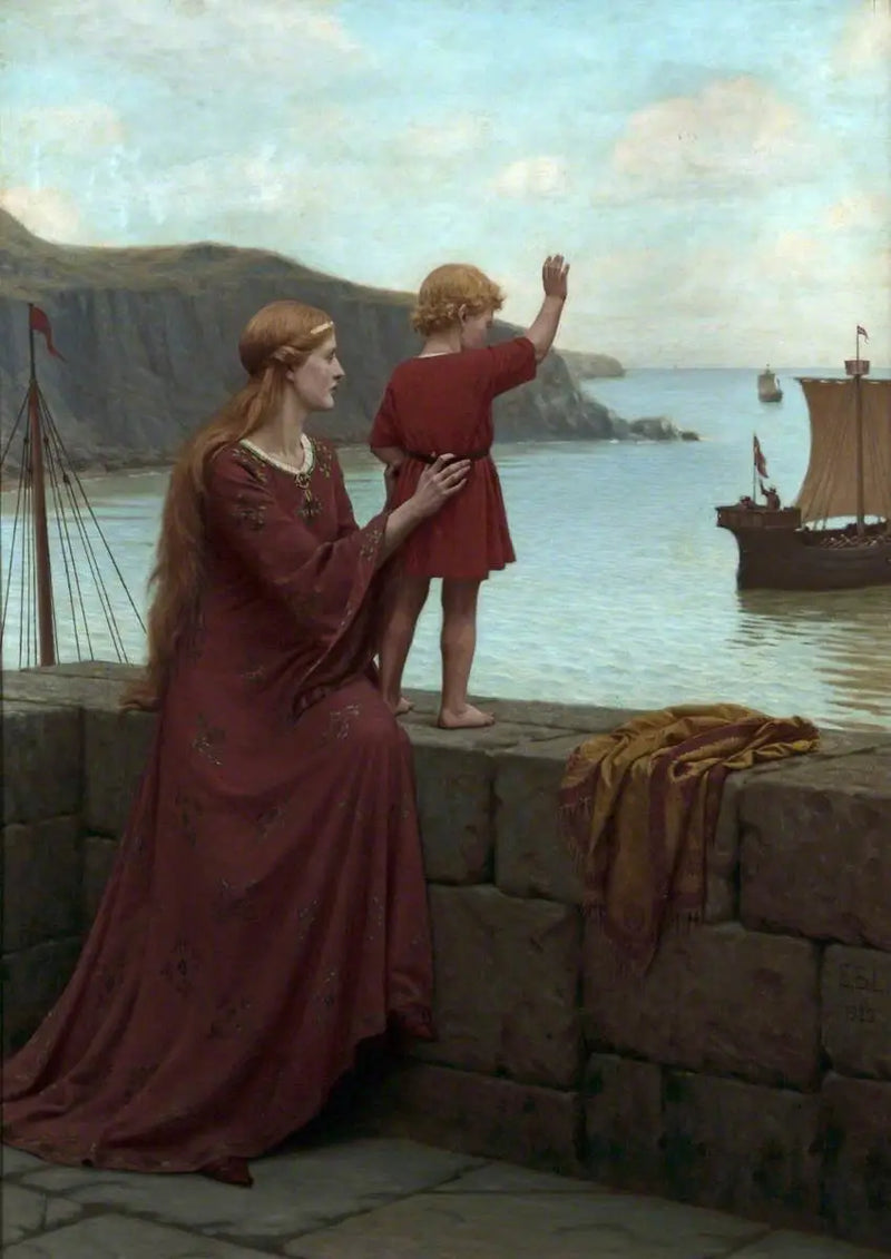 Adeus - Edmund Blair Leighton