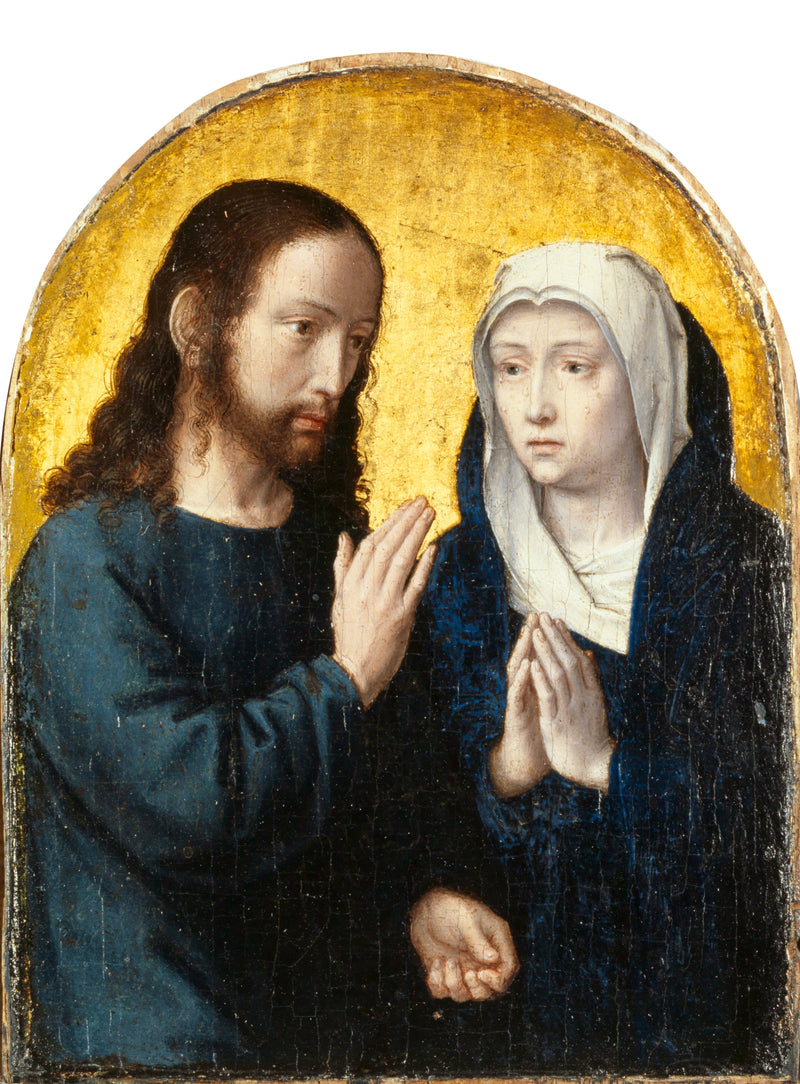 Despedida de Cristo de sua mãe - Gérard David