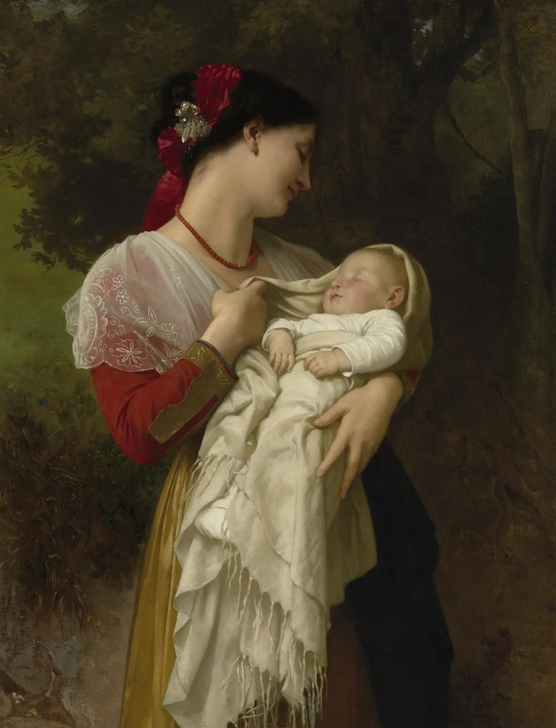 Admiração materna - Bouguereau