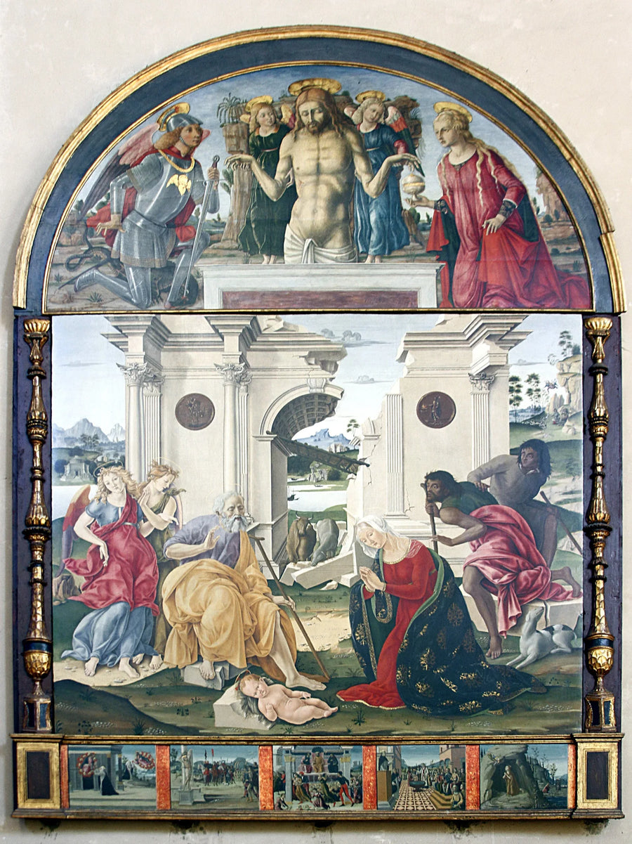 Adoração do Menino Jesus - Matteo di Giovanni