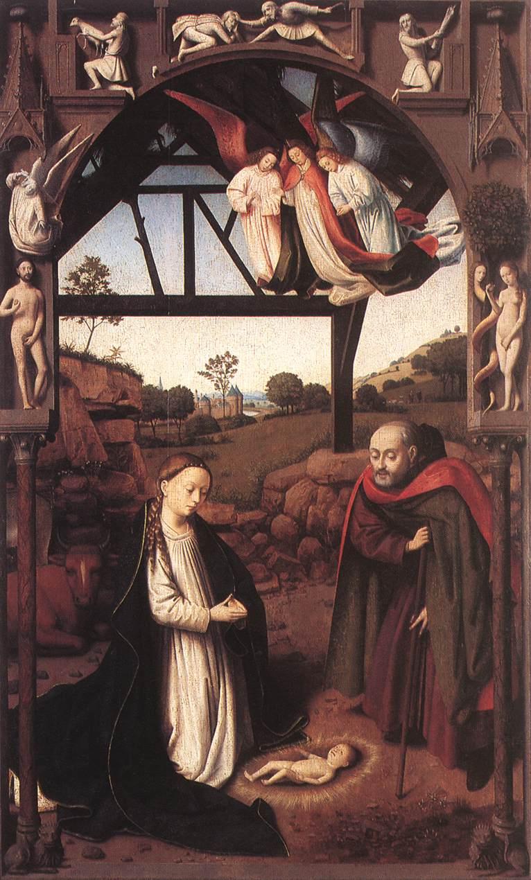 Adoração do Menino Jesus - Petrus Christus