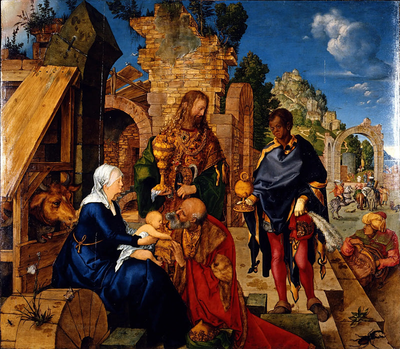 Adoração dos Magos - Albrecht Dürer