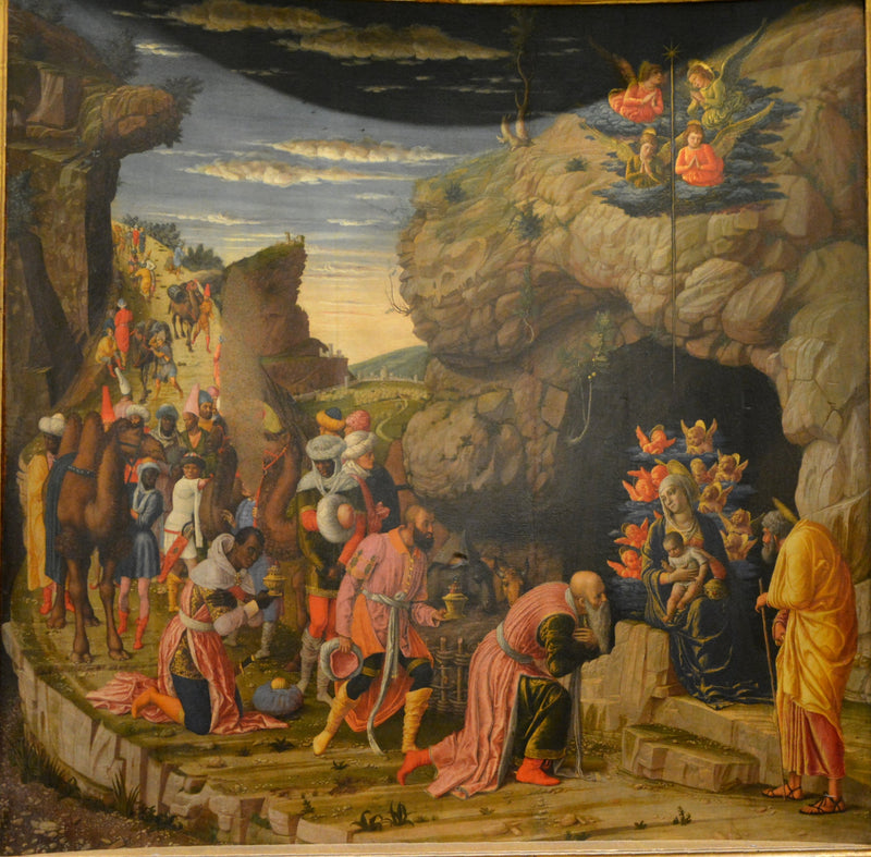 Adoração dos Magos - Andrea Mantegna