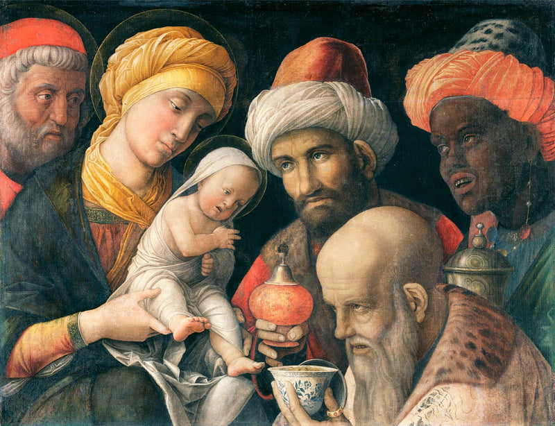 Adoração dos Magos - Andrea Mantegna
