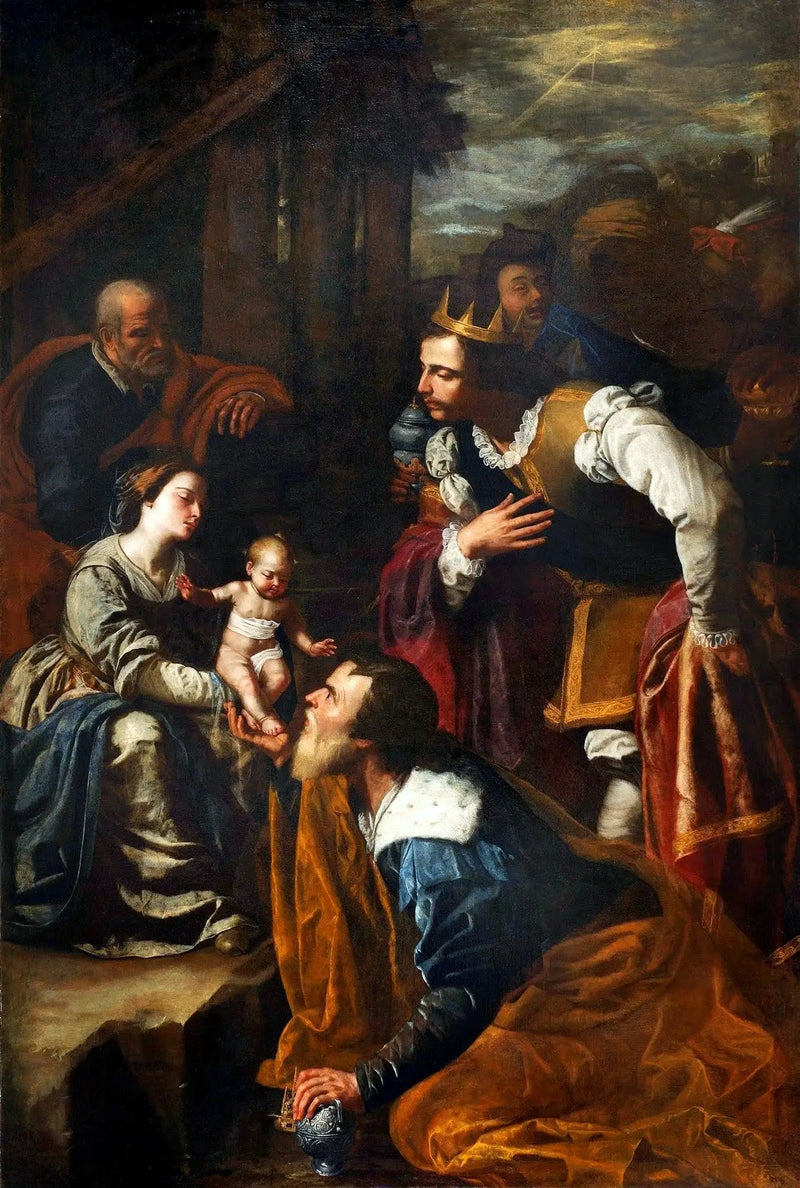 Adoração dos Magos - Artemisia Gentileschi