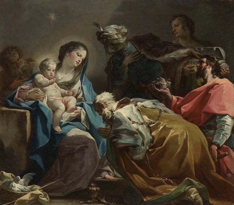 Adoração dos Magos - Corrado Giaquinto