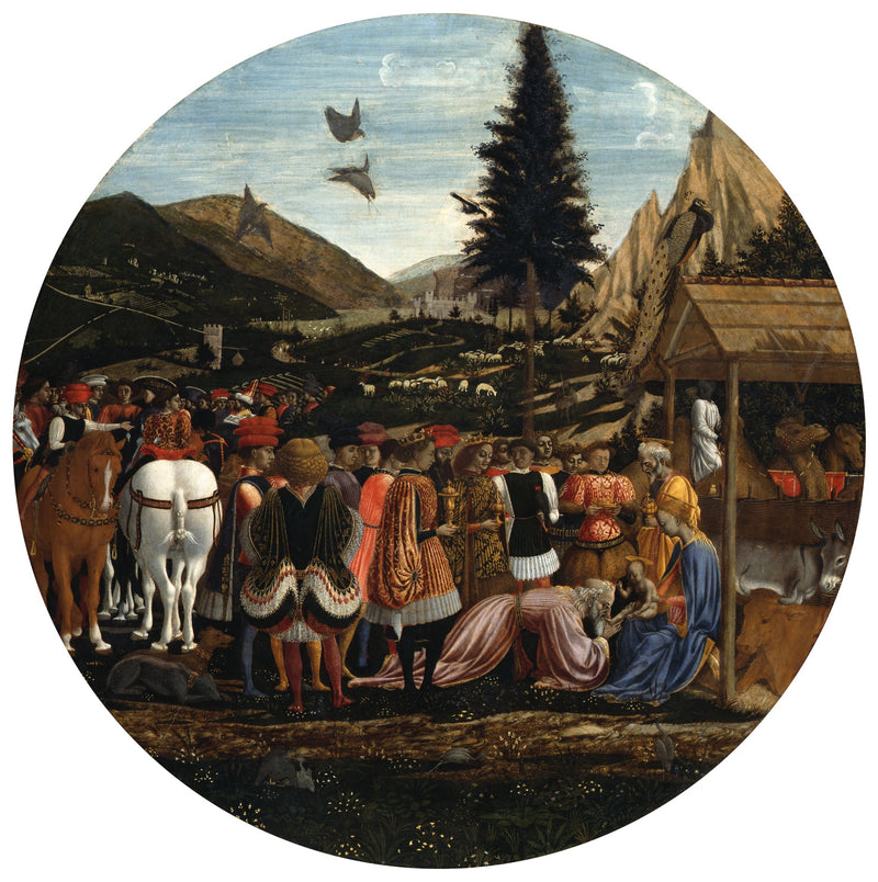 Adoração dos Magos - Domenico Veneziano