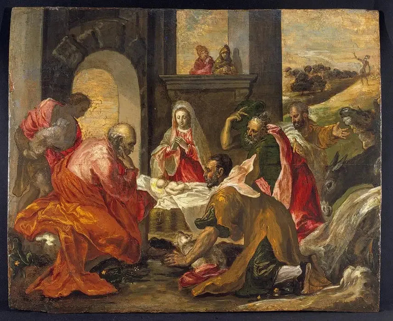 Adoração dos Três Reis Magos - El Greco