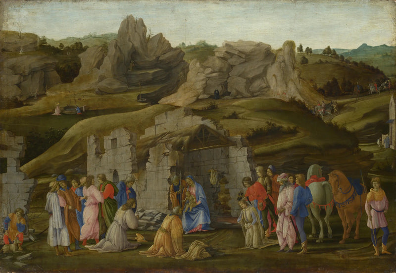 Adoração dos Magos - Filippino Lippi