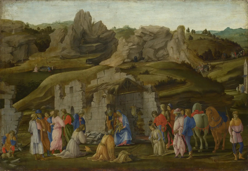 Adoração dos Magos - Filippino Lippi