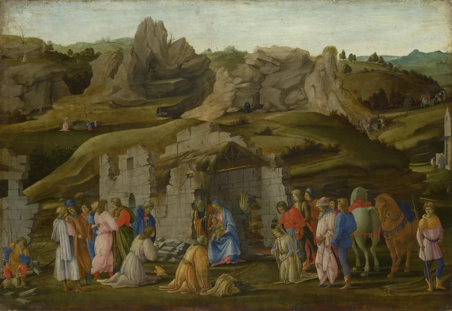 Adoração dos Magos - Filippino Lippi
