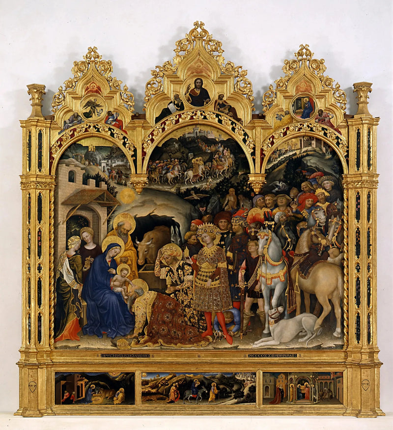 Adoração dos Magos - Gentile da Fabriano