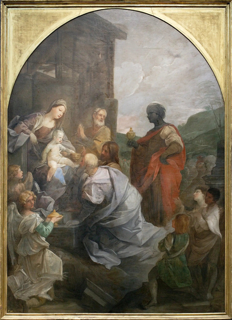 Adoração dos Magos - Guido Reni