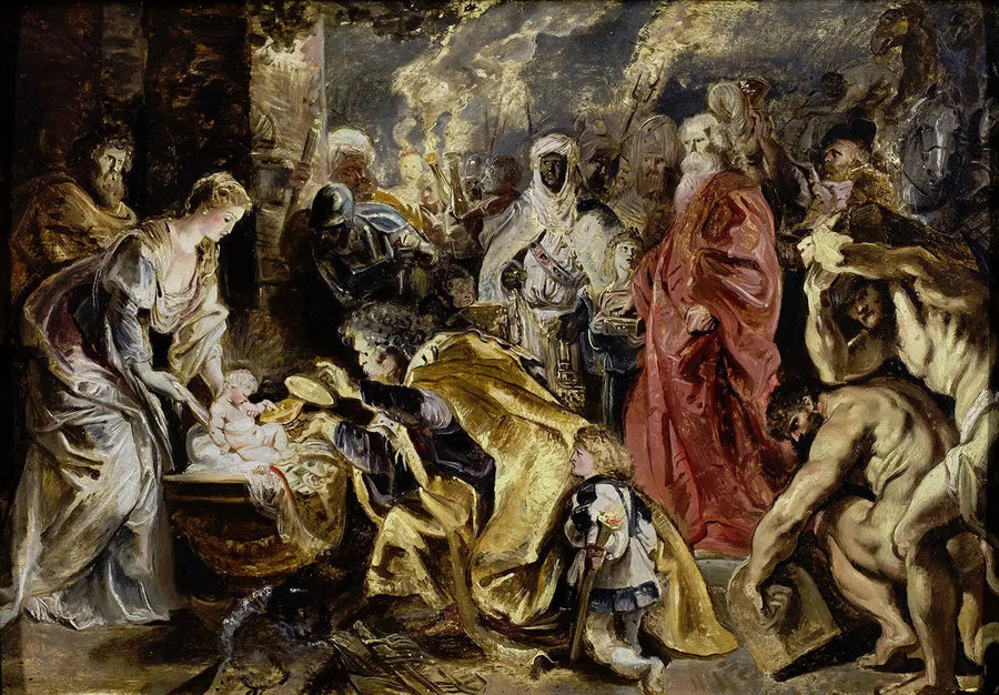 Adoração dos Magos - Peter Paul Rubens