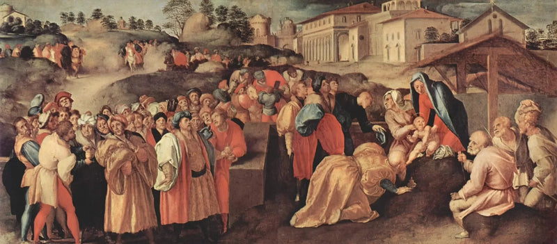 Adoração dos Magos - Pontormo