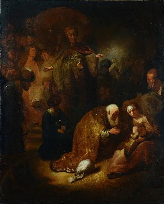 Adoração dos Magos - Rembrandt