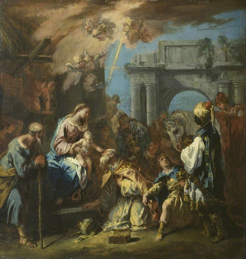 Adoração dos Magos - Sebastiano Ricci