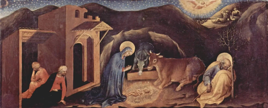 Adoração dos Reis Magos - Nascimento de Cristo - Gentile da Fabriano