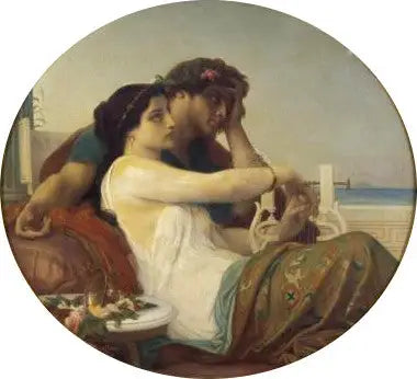 Aglaé e Boniface - Alexandre Cabanel