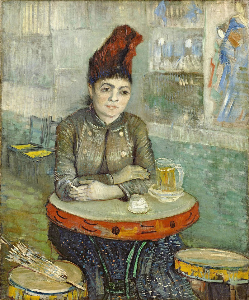 Agostina Segatori no café do Tambourin - Vincent van Gogh
