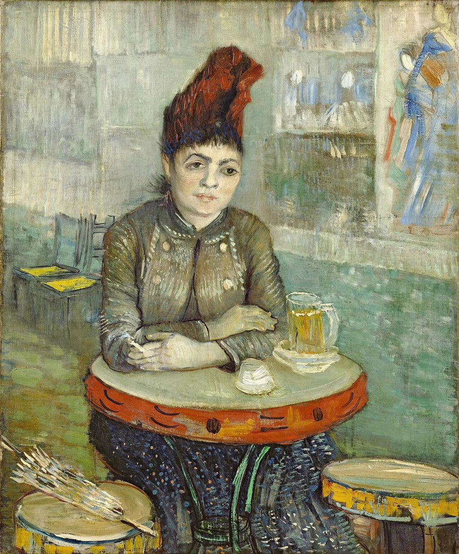 Agostina Segatori no café do Tambourin - Vincent van Gogh