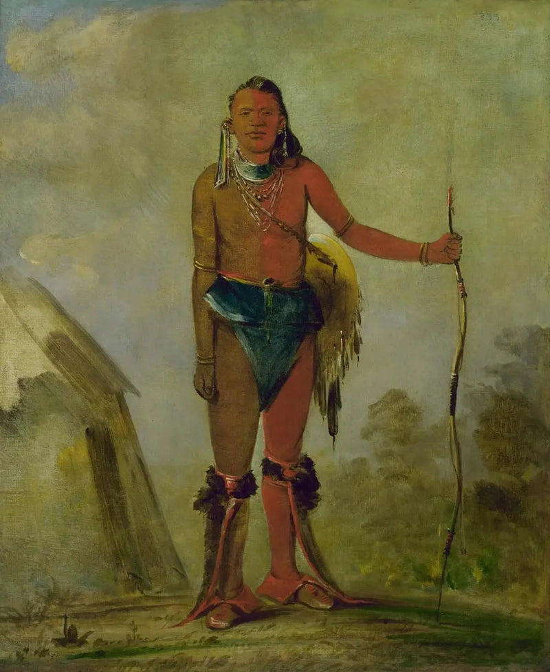 Aih-no-wa, O Fogo, uma raposa curandeira - George Catlin