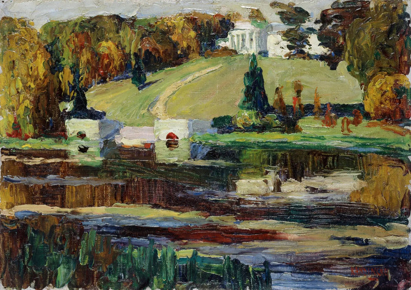 Akhtyrka, outono - Vassily Kandinsky