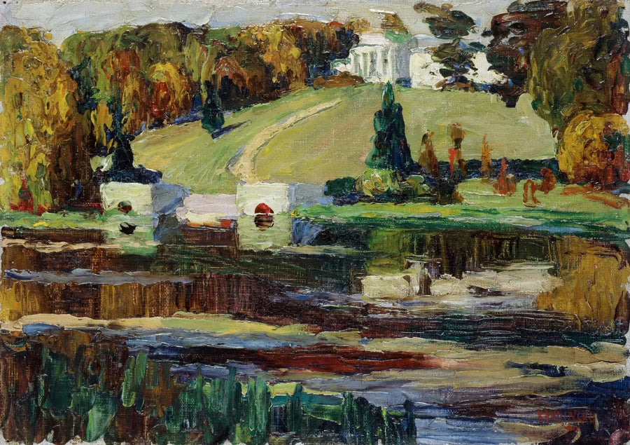 Akhtyrka, outono - Vassily Kandinsky