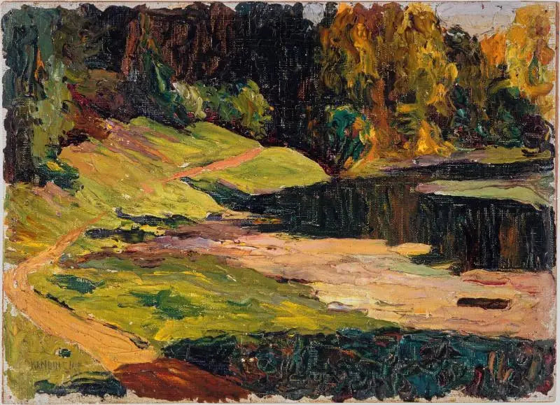 Akhtyrka, parque - Vassily Kandinsky