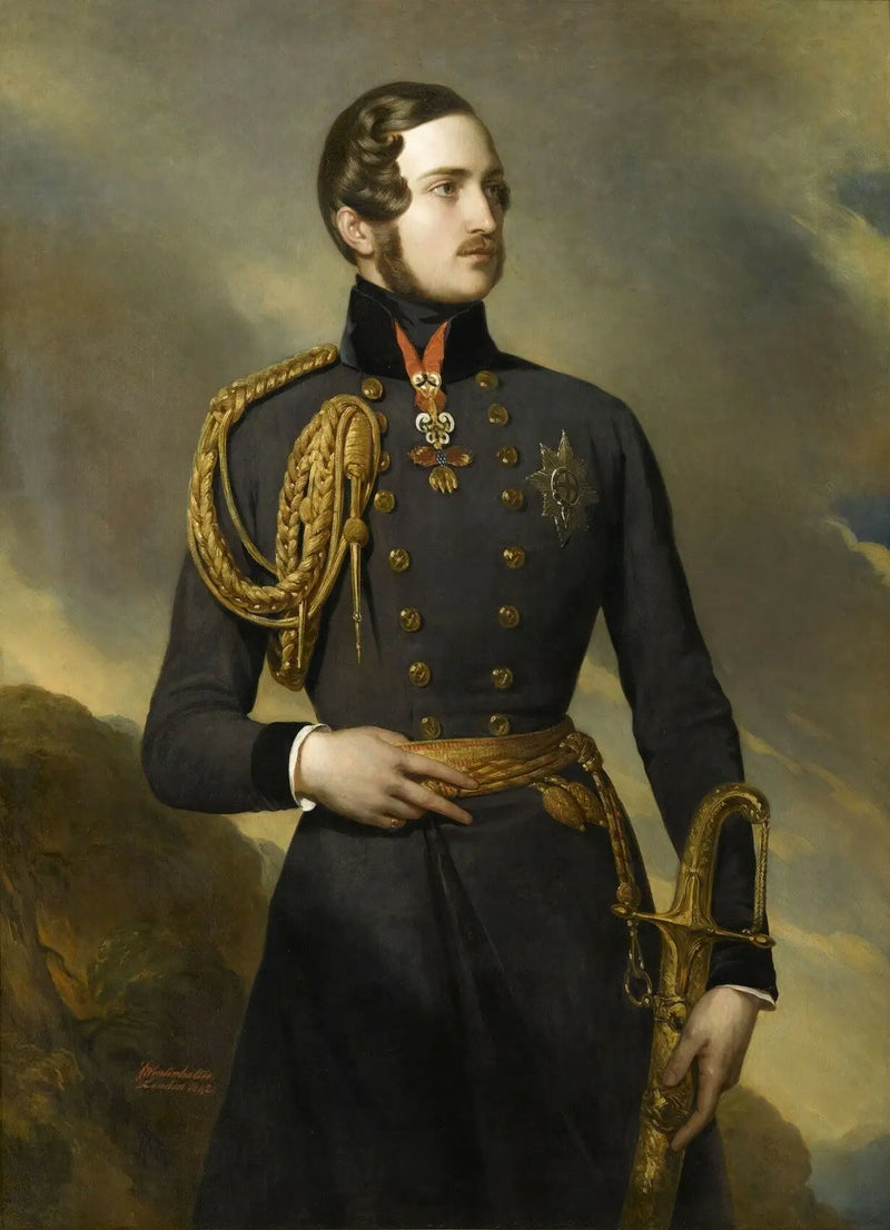 Albert de Saxe-Cobourg-Gotha, príncipe consorte (1819-1861) - Franz Xaver Winterhalter