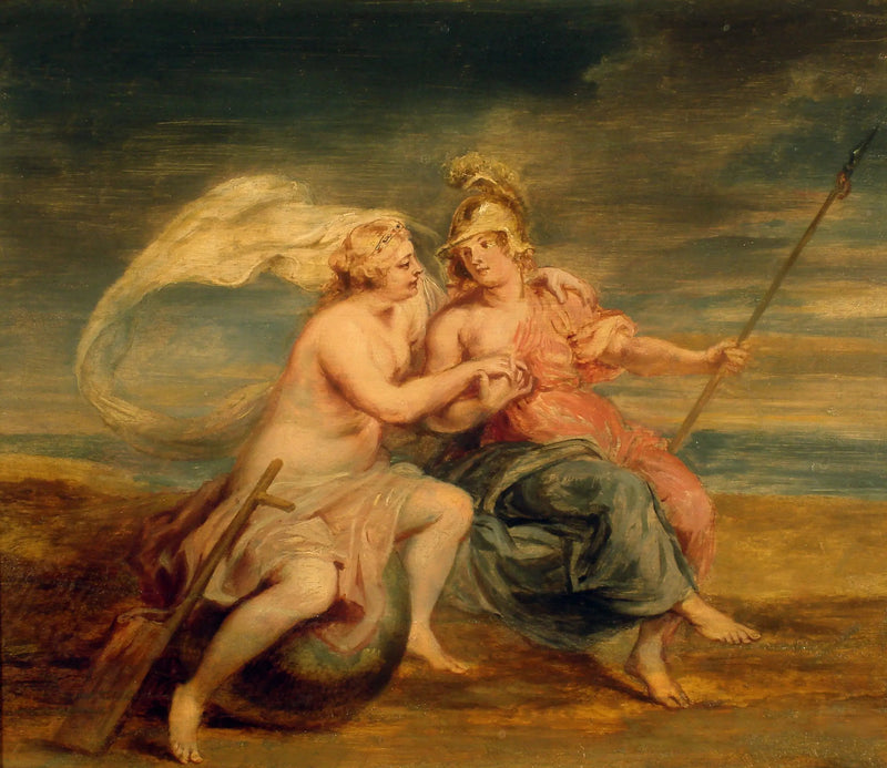 Alegoria da Fortuna e da Virtude - Peter Paul Rubens