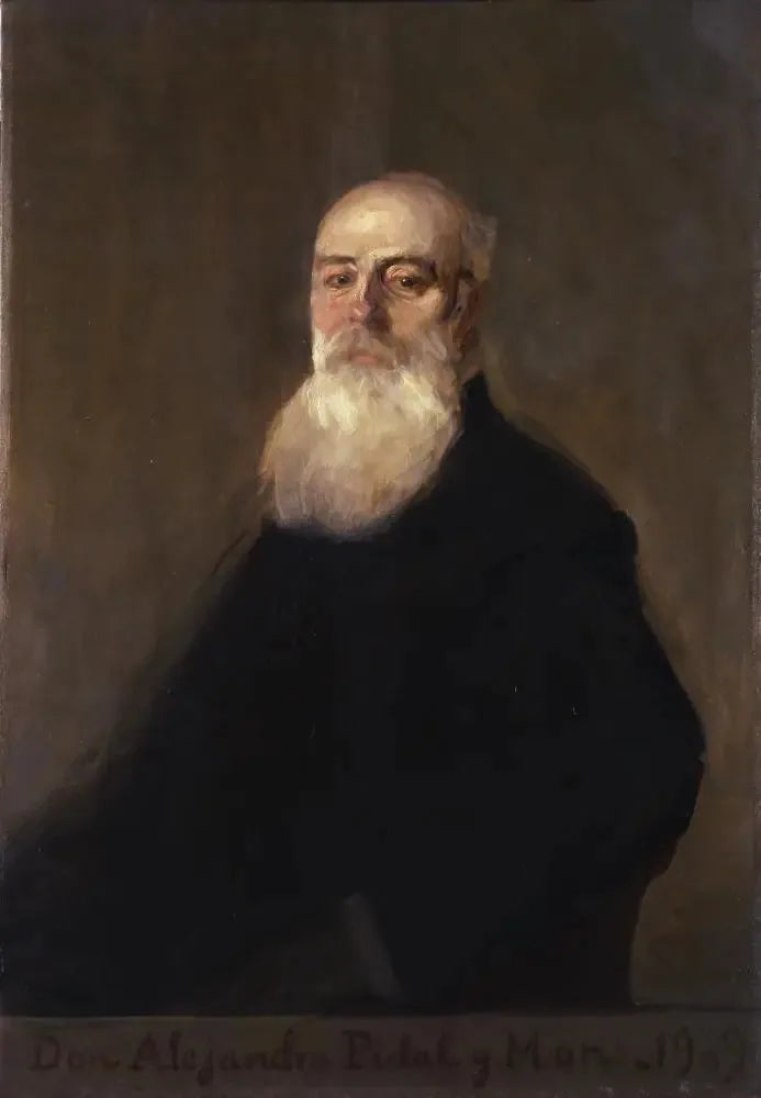 Alejandro Pidal e Mon - Joaquín Sorolla
