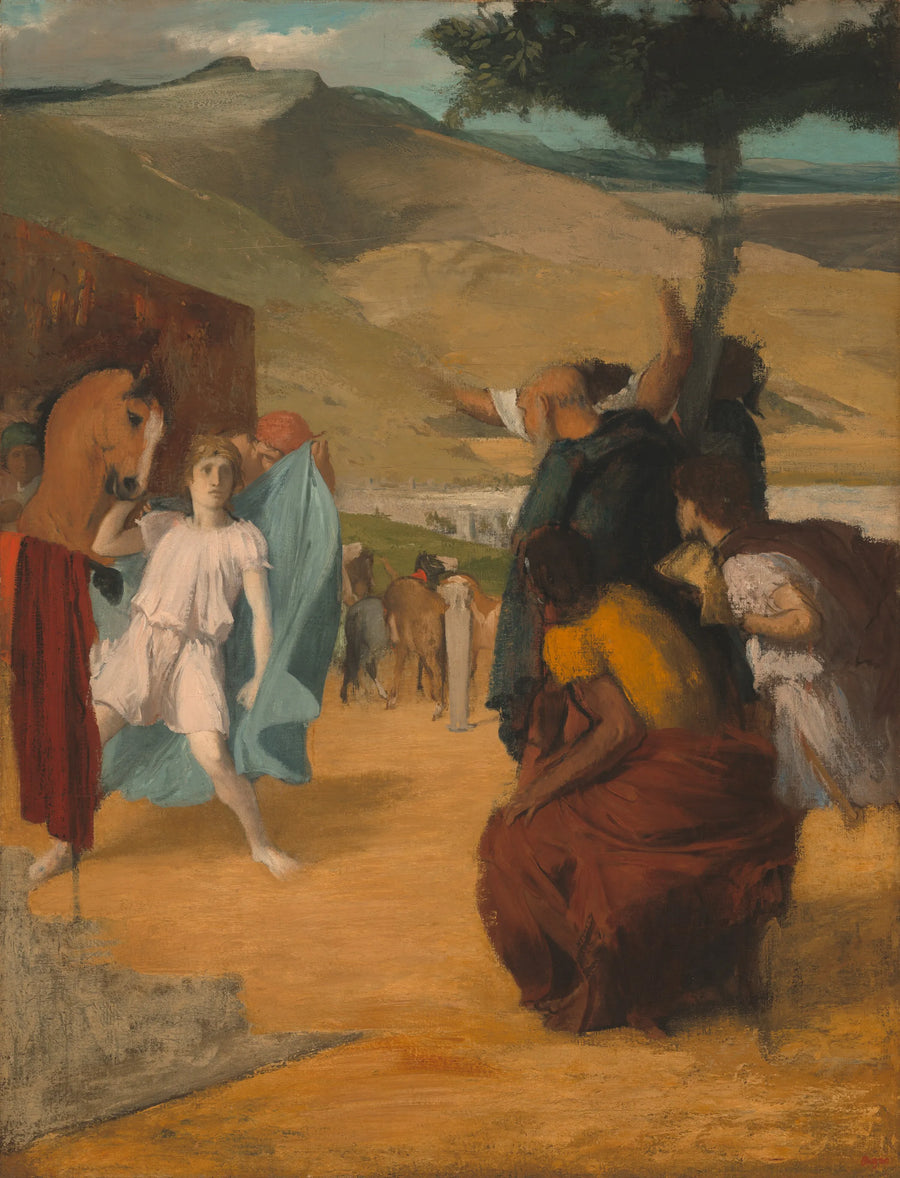 Alexandre e Bucéfale - Edgar Degas
