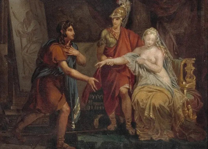 Alexandre cédant Campaspe à Apelle - Charles Meynier - Alpha Reproduction