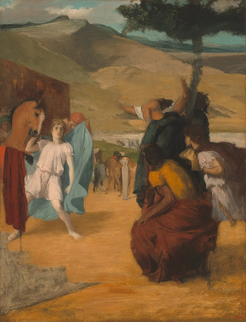 Alexandre e Bucéfale - Edgar Degas