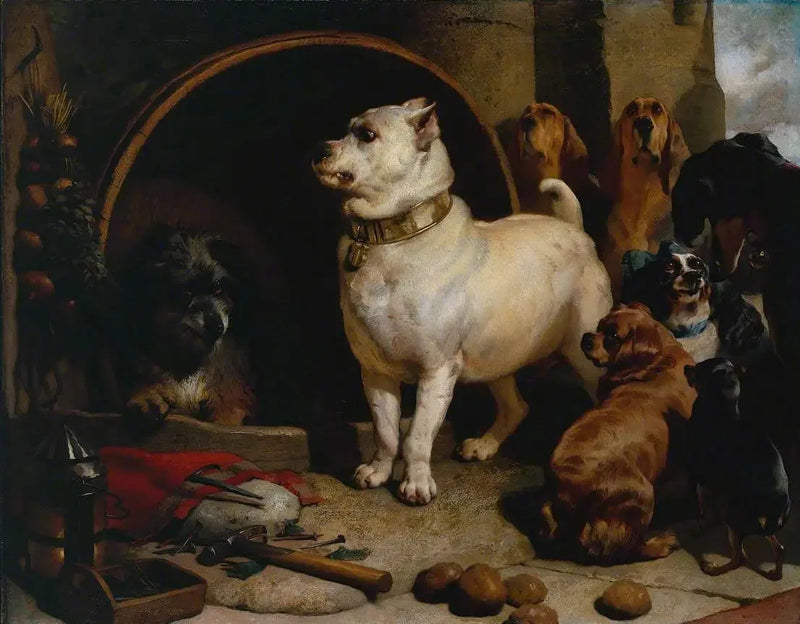 Alexandre e Diógenes - Edwin Henry Landseer