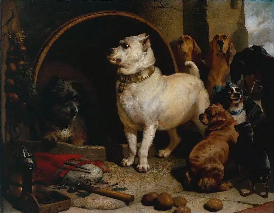 Alexandre e Diógenes - Edwin Henry Landseer