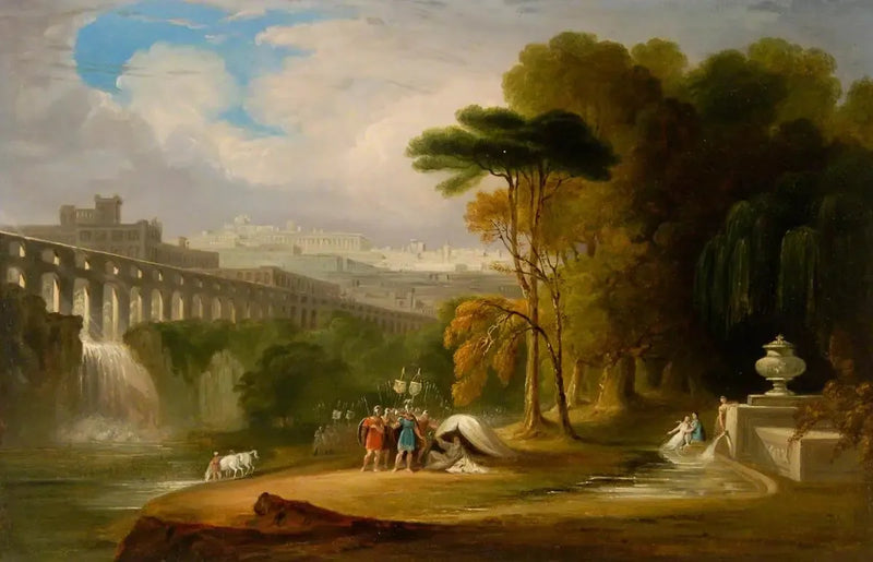 Alexandre e Diógenes - John Martin