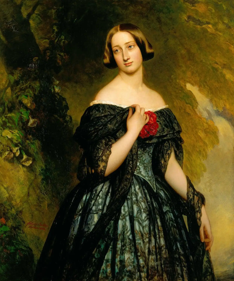 Alexandrina, duquesa de Saxe-Coburgo-Gota (1820-1904) - Franz Xaver Winterhalter