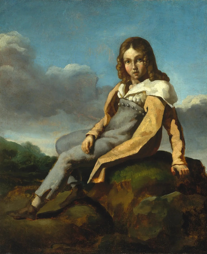 Alfred Dedreux (1810–1860) criança - Théodore Géricault