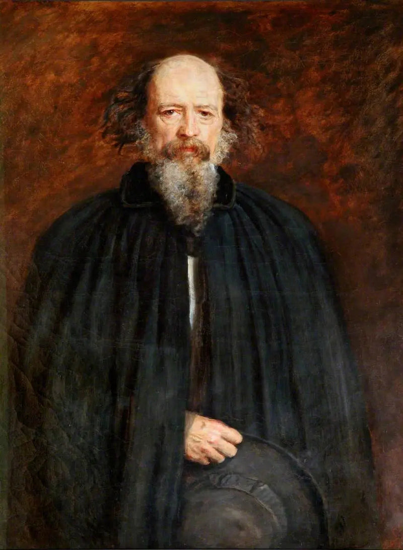 Alfred Tennyson (1809–1892), 1º barão Tennyson, FRS - John Everett Millais